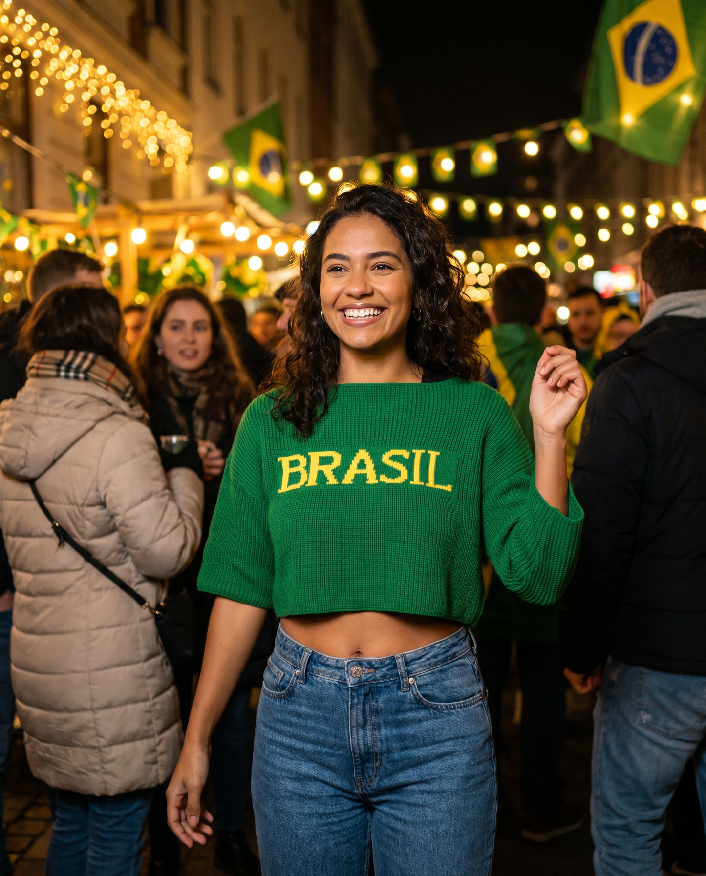 Cropped de Frio Brasil