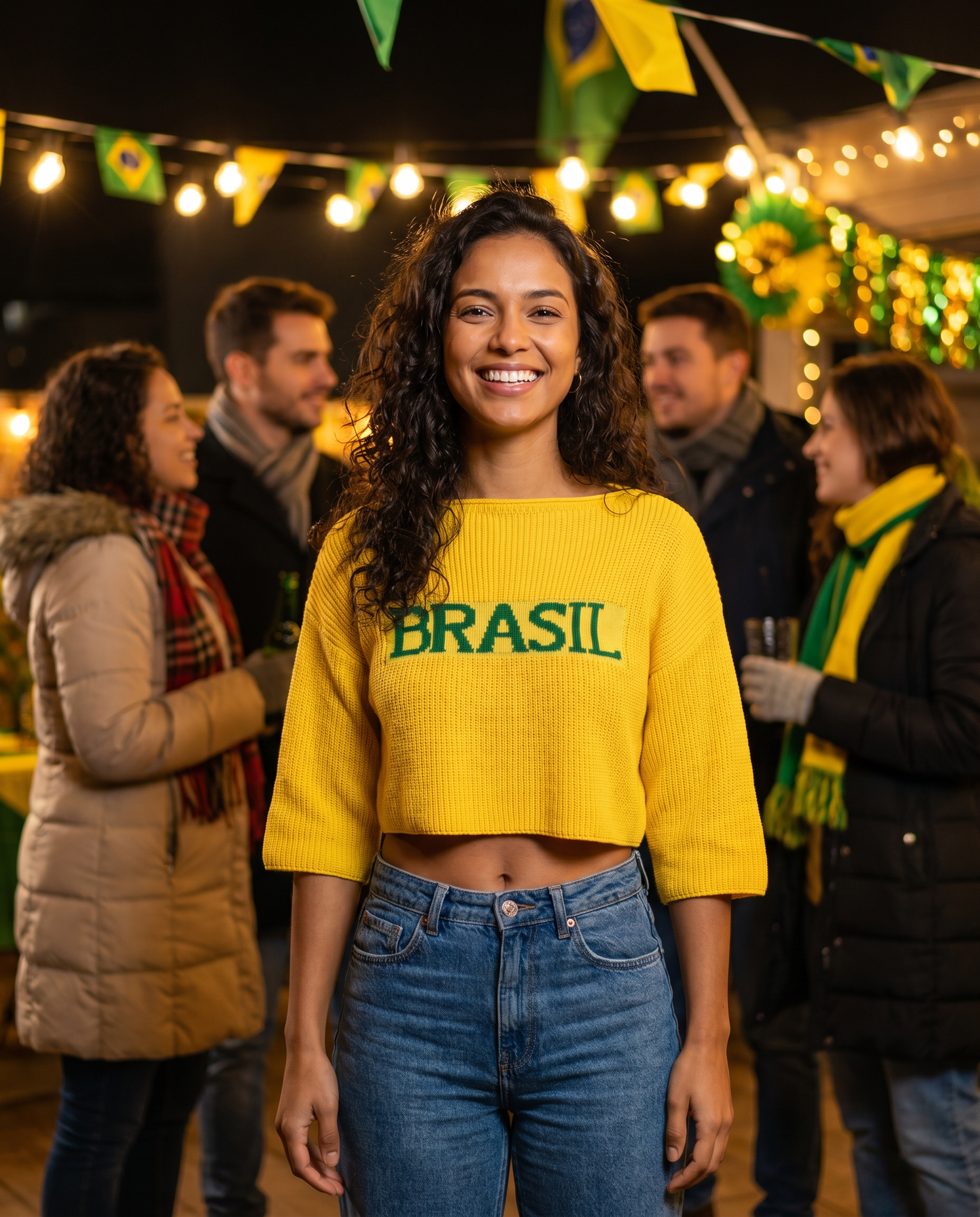 Cropped de Frio Brasil